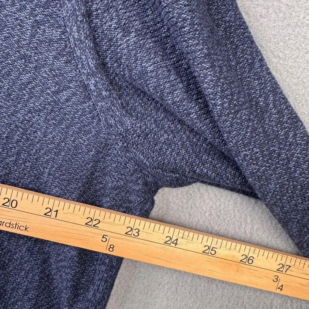 Banana Republic Mens XL Navy Blue Cotton Shawl Grandpa Cardigan Sweater